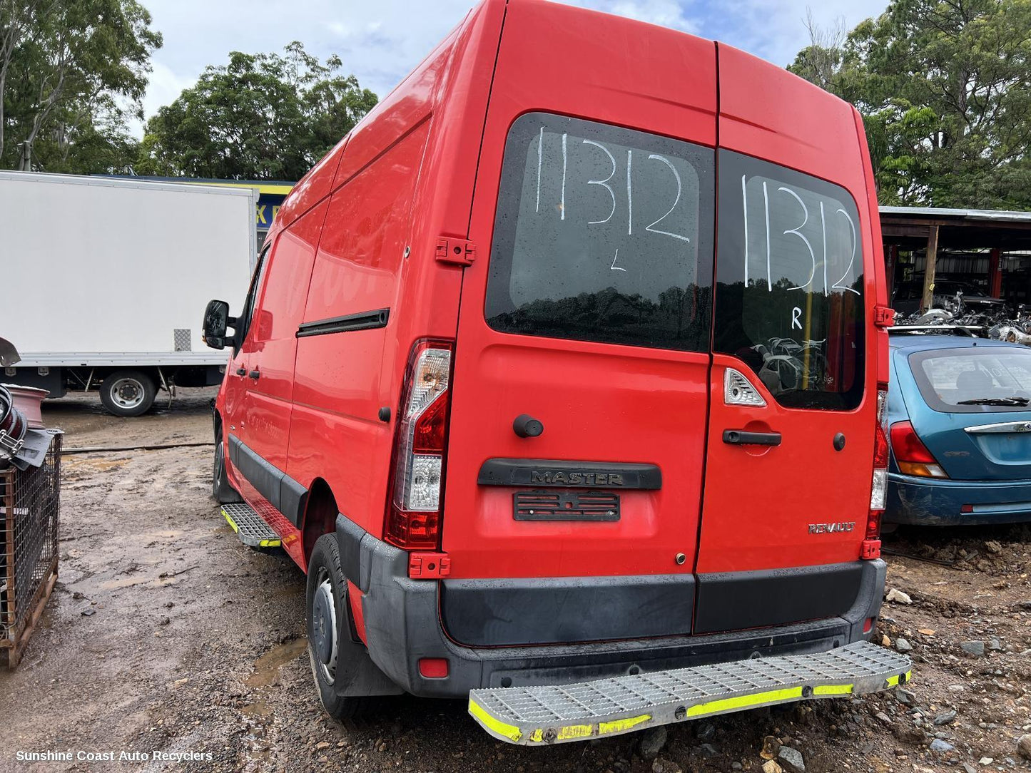 2015 Renault Master Bootlid Tailgate