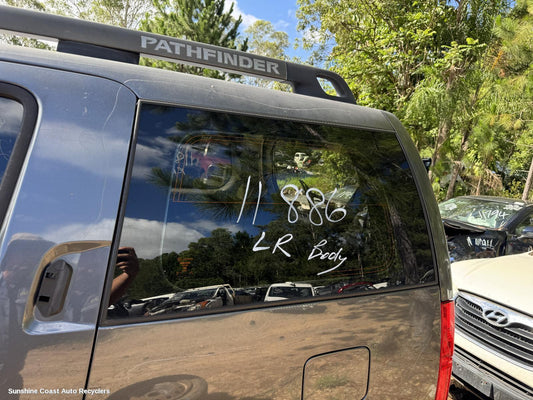 2012 Nissan Pathfinder Left Rear Side Glass