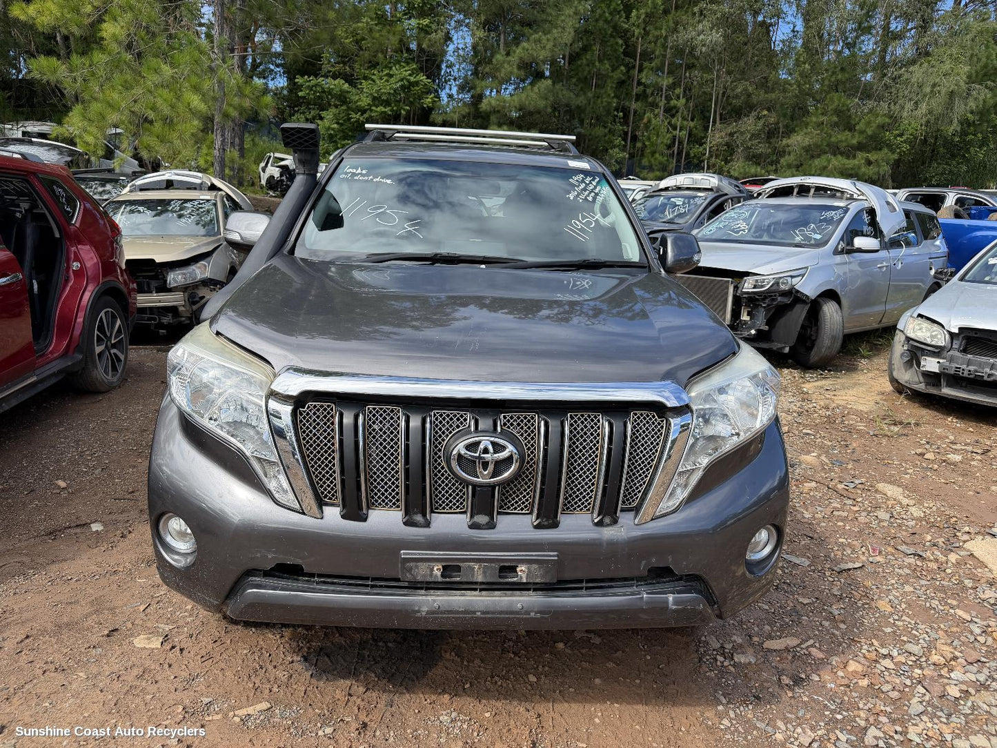 2009-2023 Toyota Prado Right Front Window Reg Motor