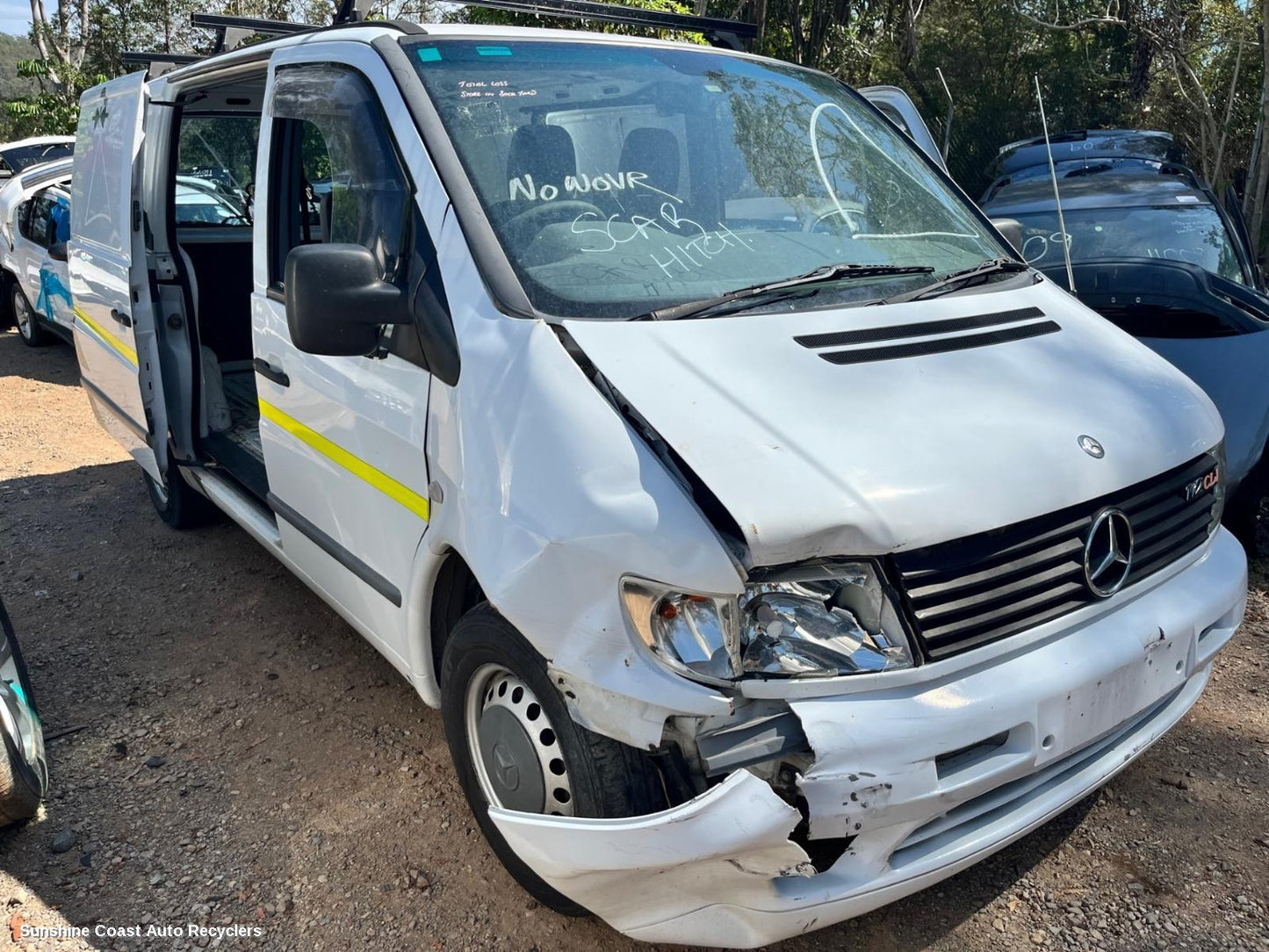 2003 Mercedes Vito Seatbelt Stalk