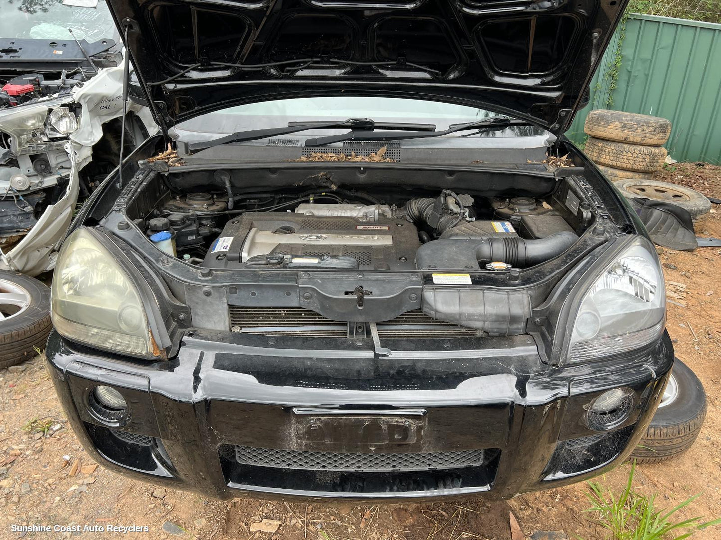 2006 Hyundai Tucson Left Indicator Fog Side