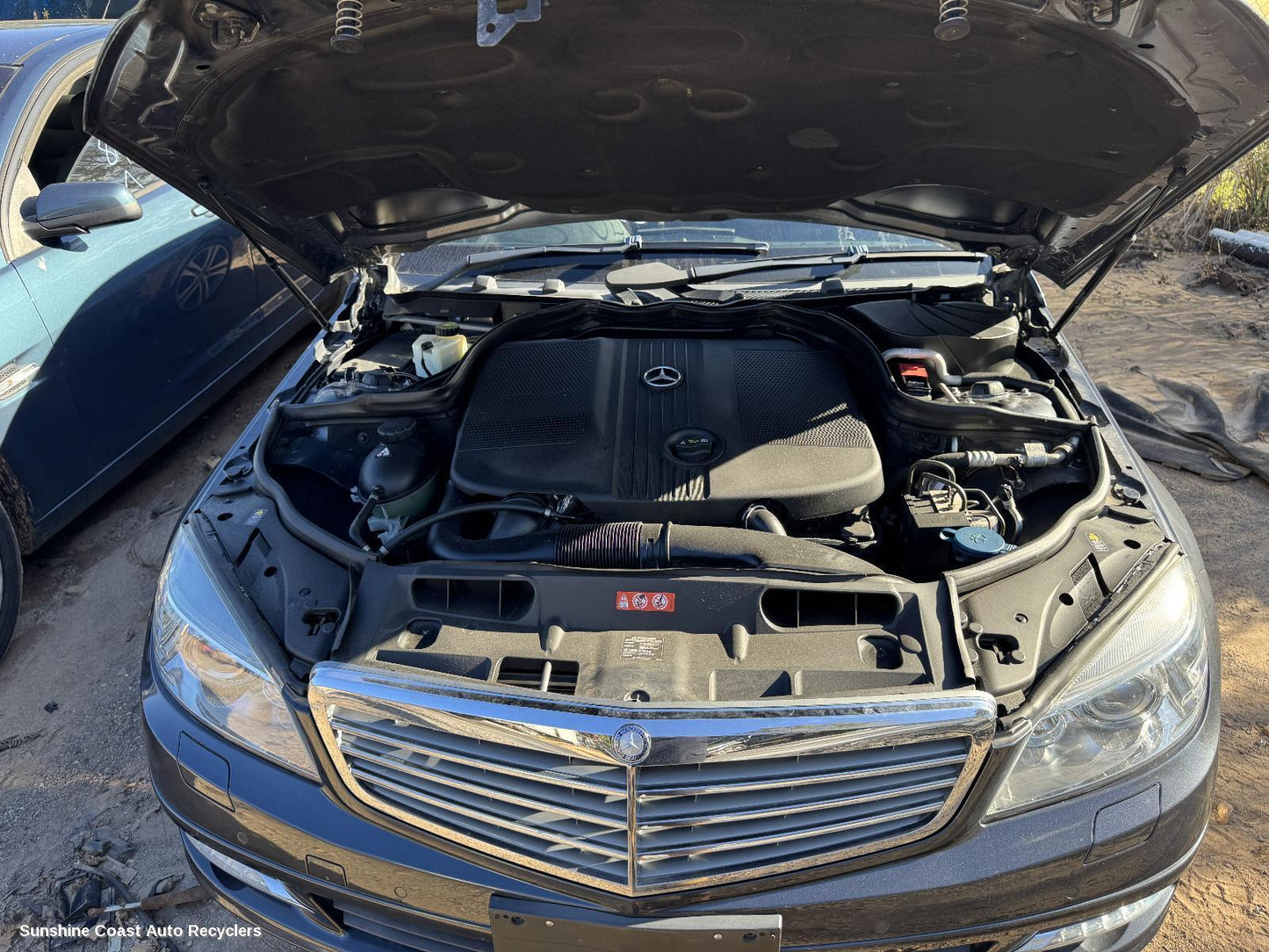 2010 Mercedes C Class Hoodlining