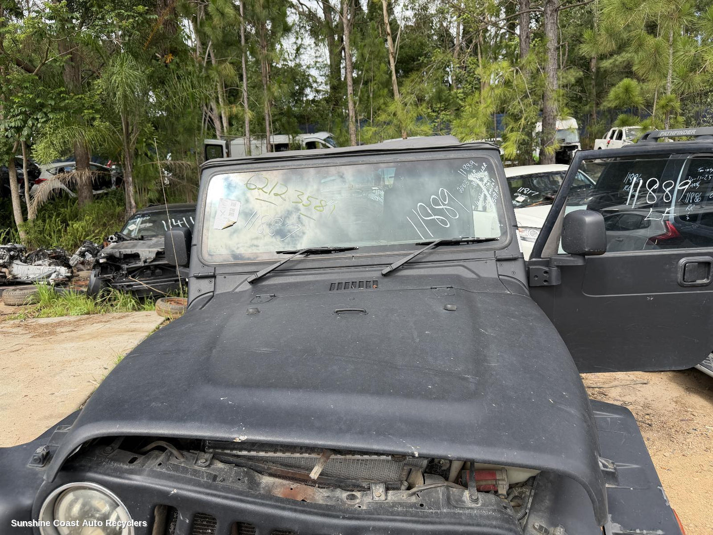 2003 Jeep Wrangler Bonnet