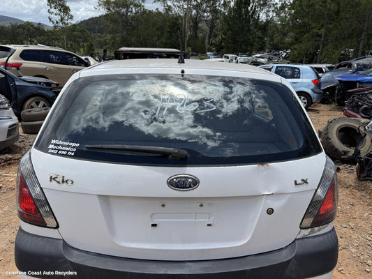 2007 Kia Rio Bootlid Tailgate