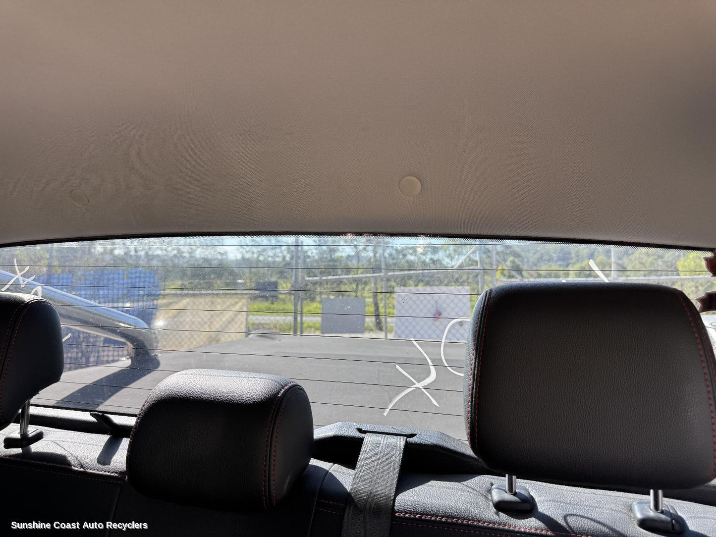 2018 Ldv T60 Rear Tailgate Glass