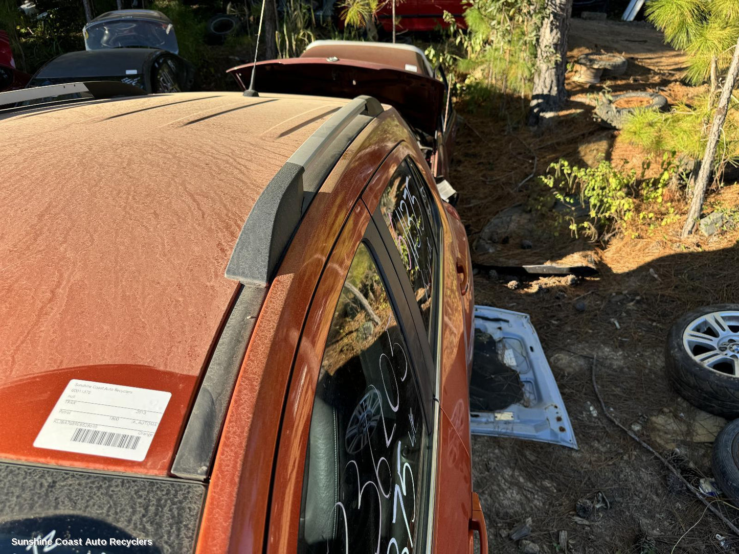 2013 Holden Trax Roof Rack Bars