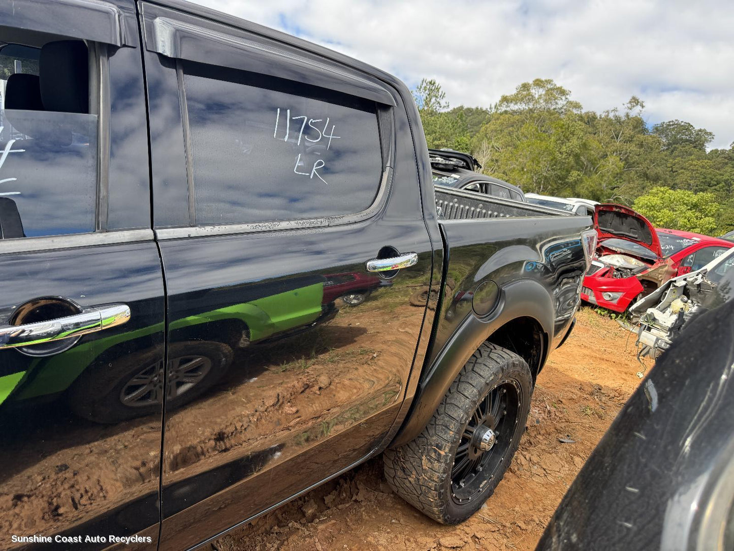 2012 Mazda Bt50 Left Rear Door Sliding