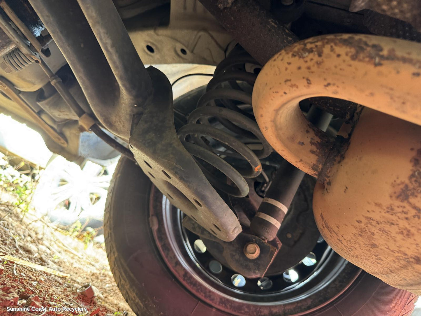 2006 Toyota Yaris Rear Axle Beam  Fwd