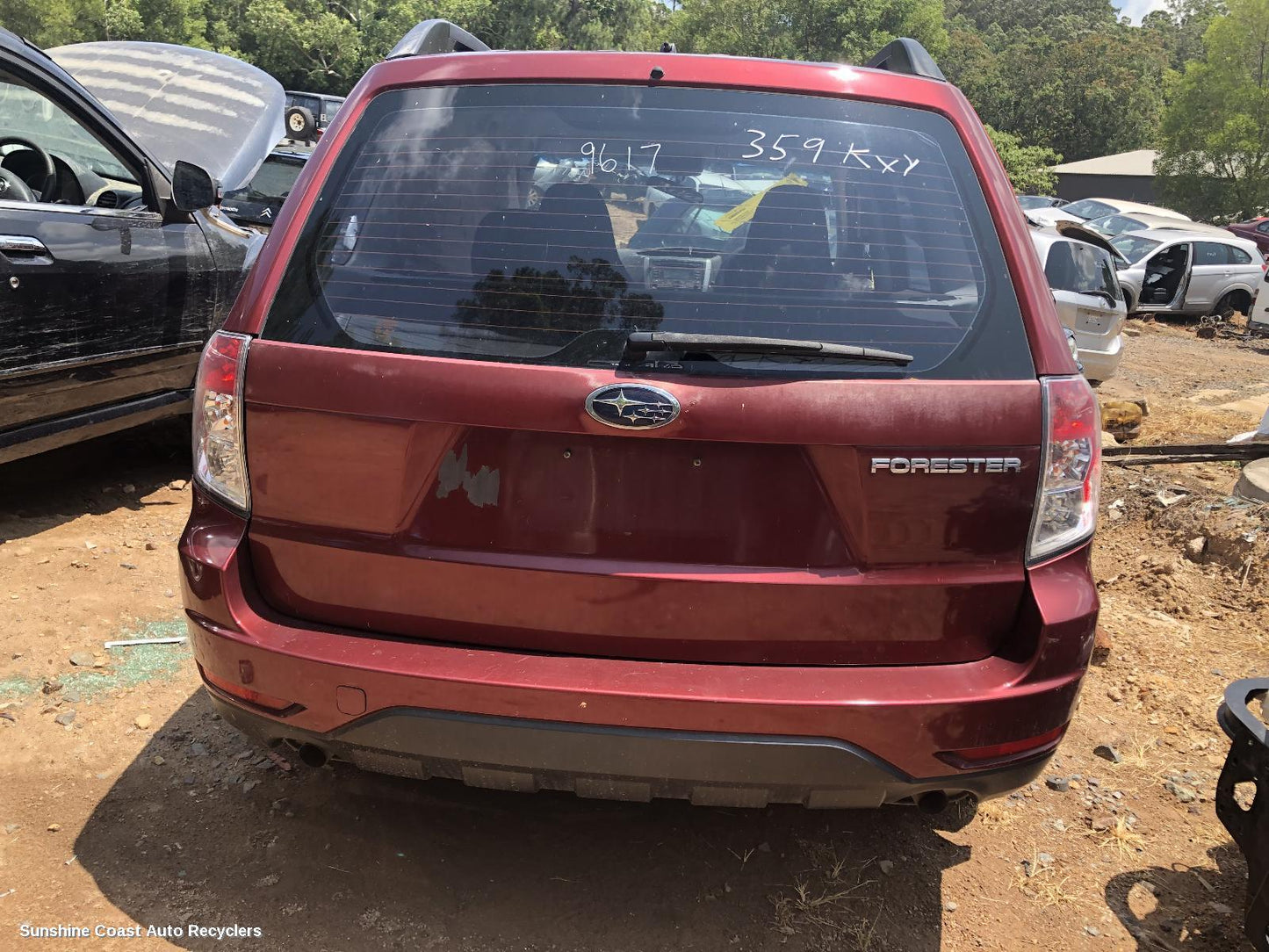 2008 Subaru Forester Interior Mirror