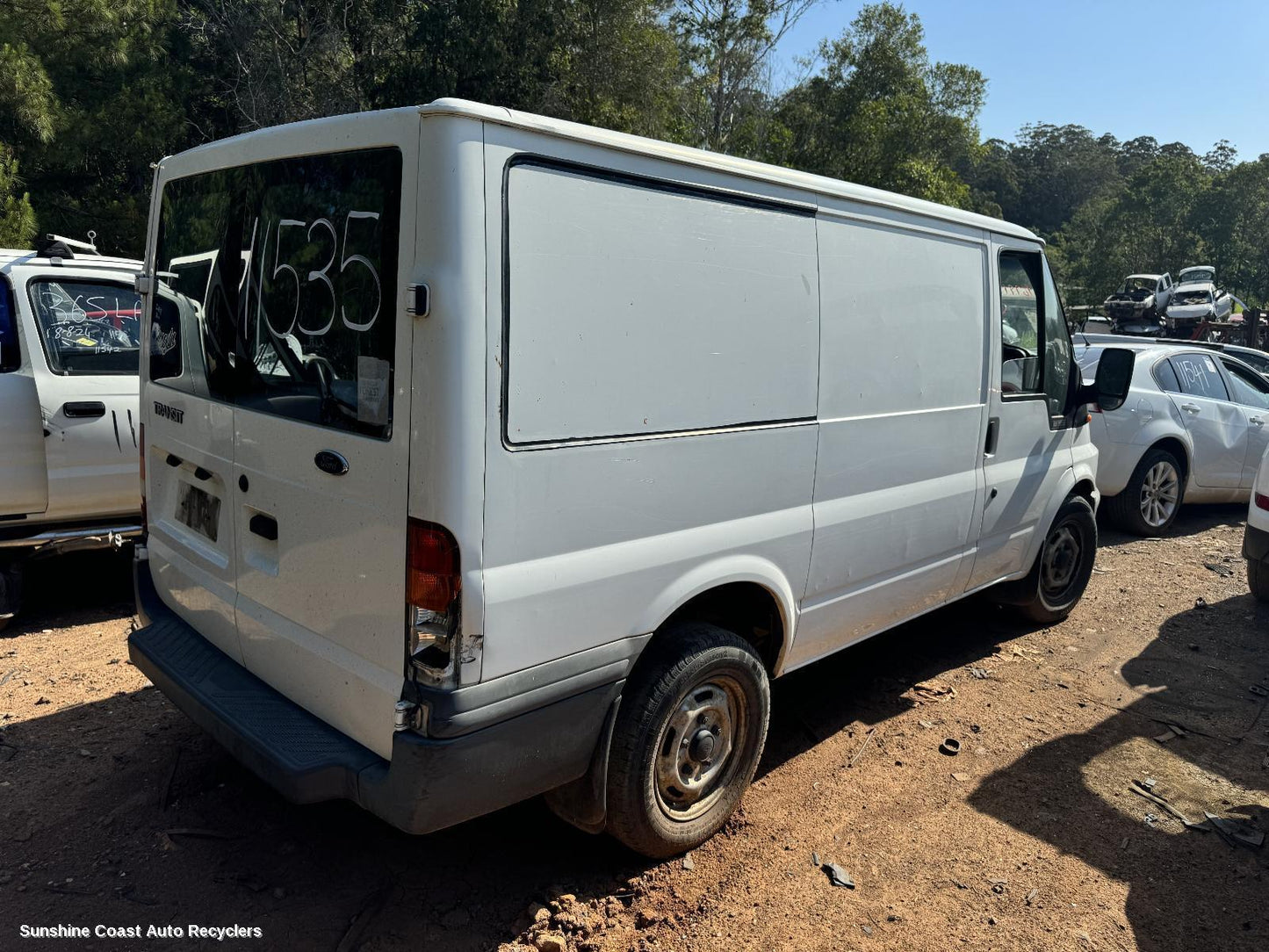 2002 Ford Transit Bootlid Tailgate