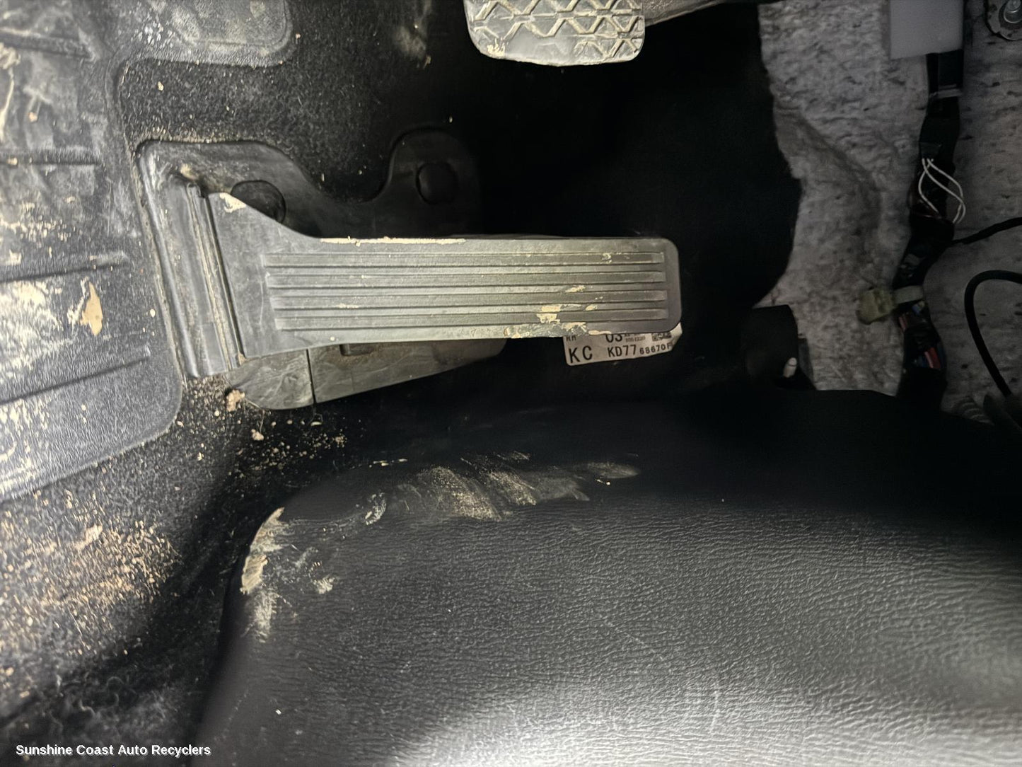 2012 Mazda Cx5 Pedal Assembly