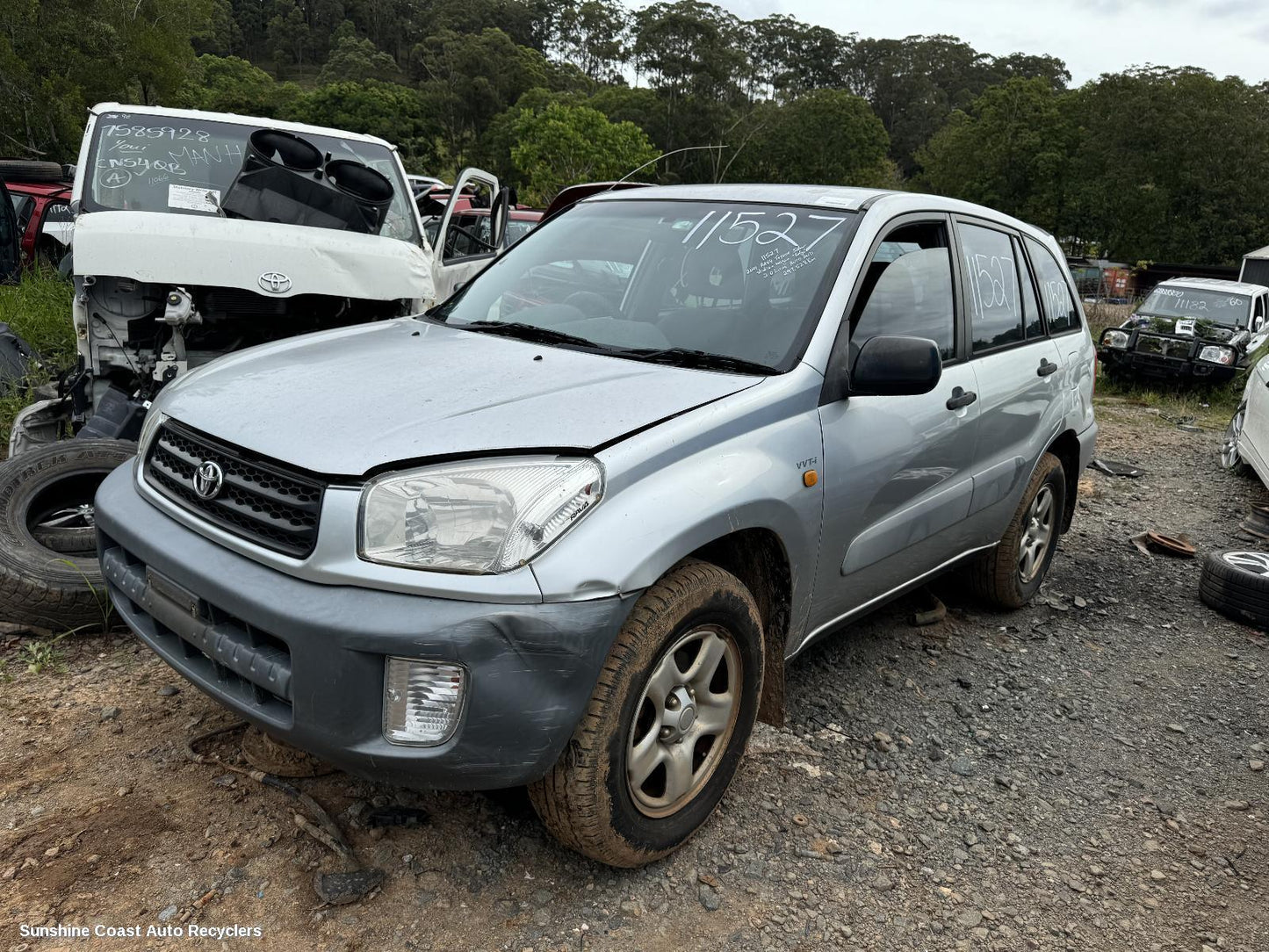 2001 Toyota Rav4 Ignition W  Key