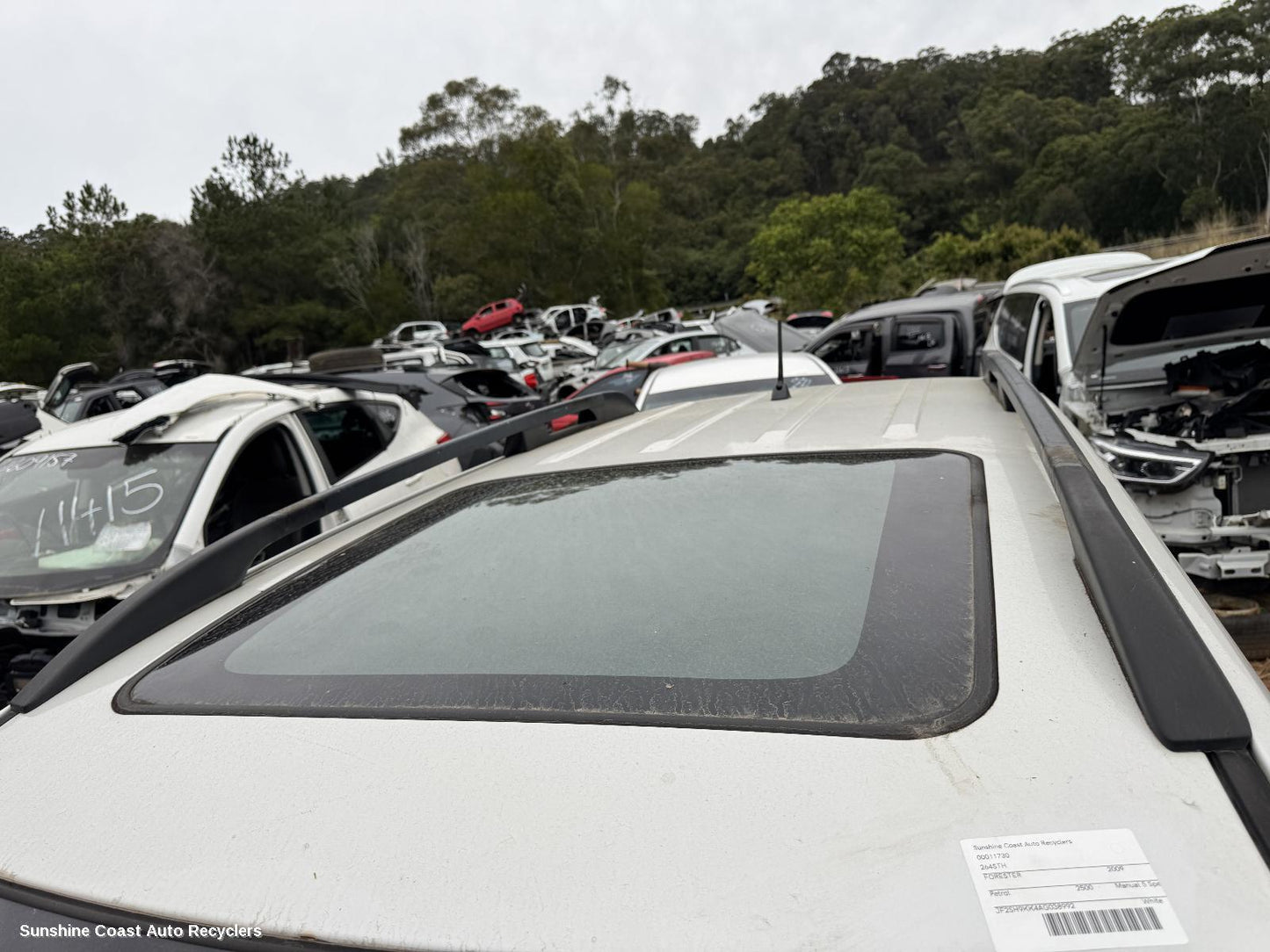 2009 Subaru Forester Roof Glass Sunroof T