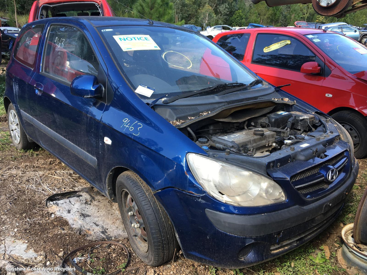 2007 Hyundai Getz Wiper Motor