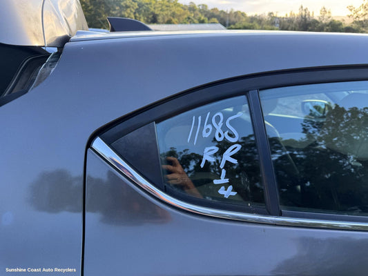 2013 Mazda 3 Right Rear 1 4 Door Glass