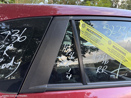 2012 Mazda Cx5 Right Rear 1 4 Door Glass