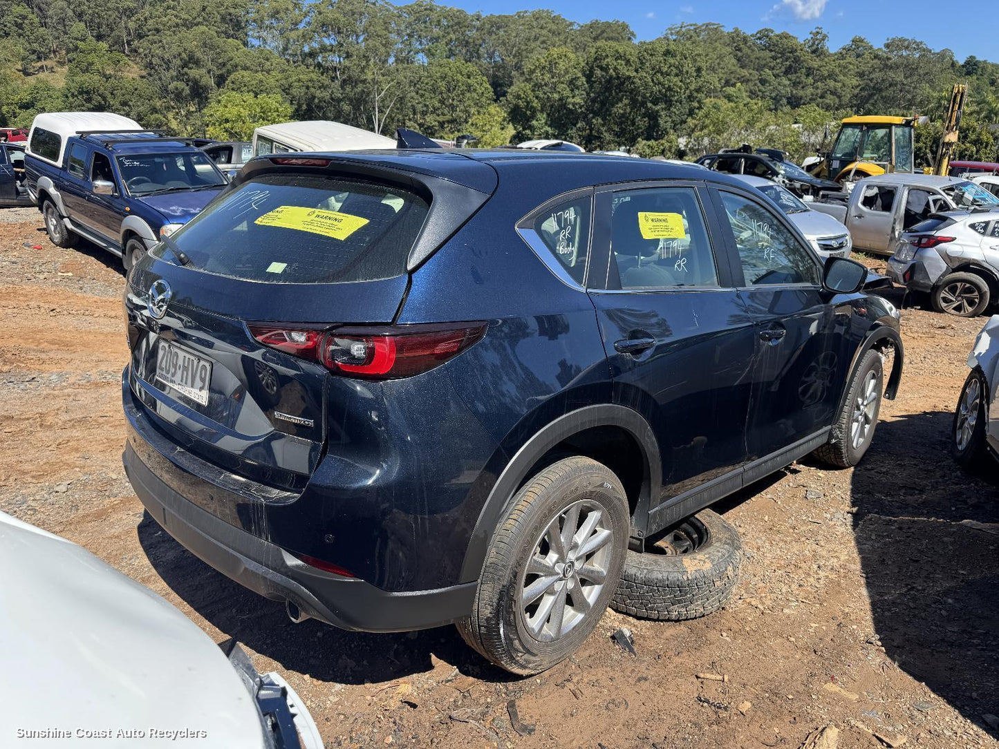 2023 Mazda Cx5 Right Rear Door Sliding