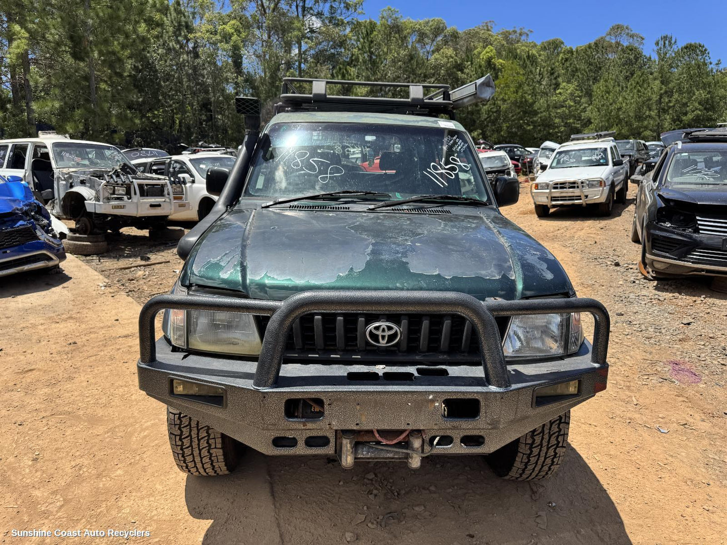 1999 Toyota Prado Left Front Window Reg Motor