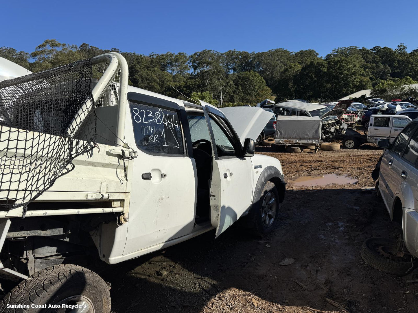 2007 Ford Ranger Left Rear Door Sliding