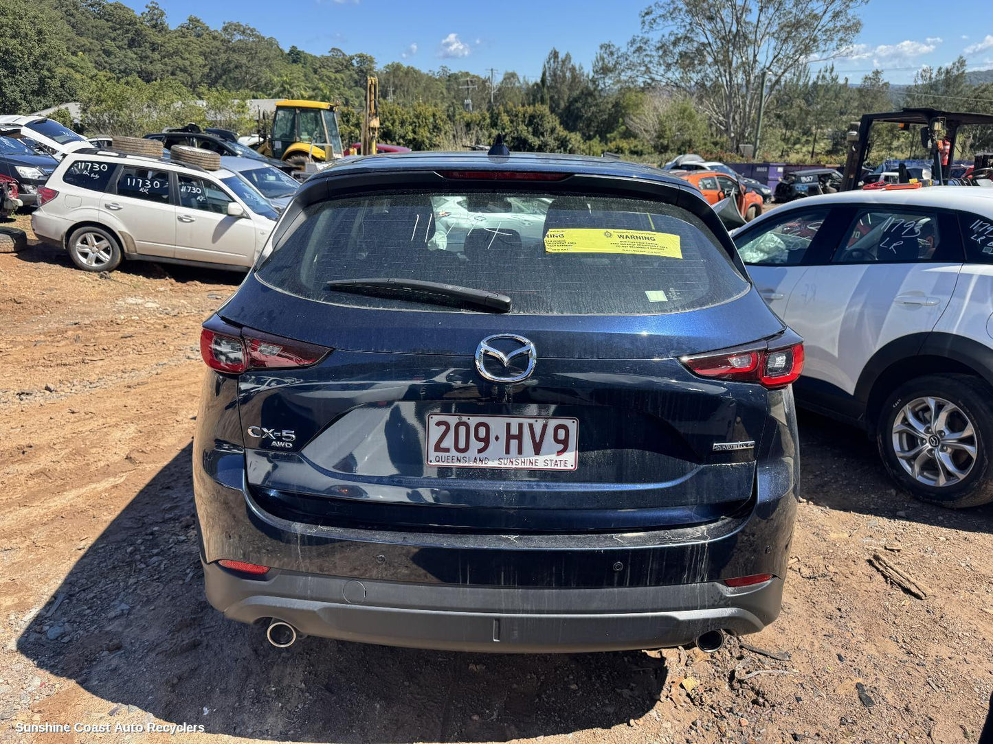 2023 Mazda Cx5 Right Rear Door Sliding