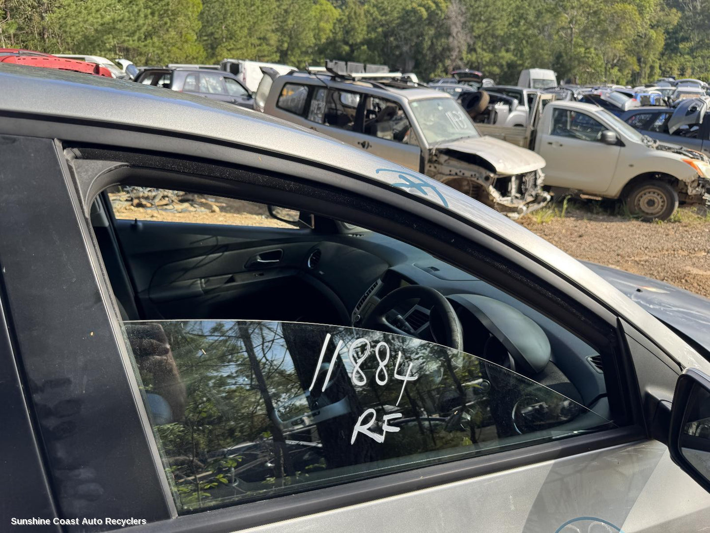 2015 Holden Cruze Right Front Door Window