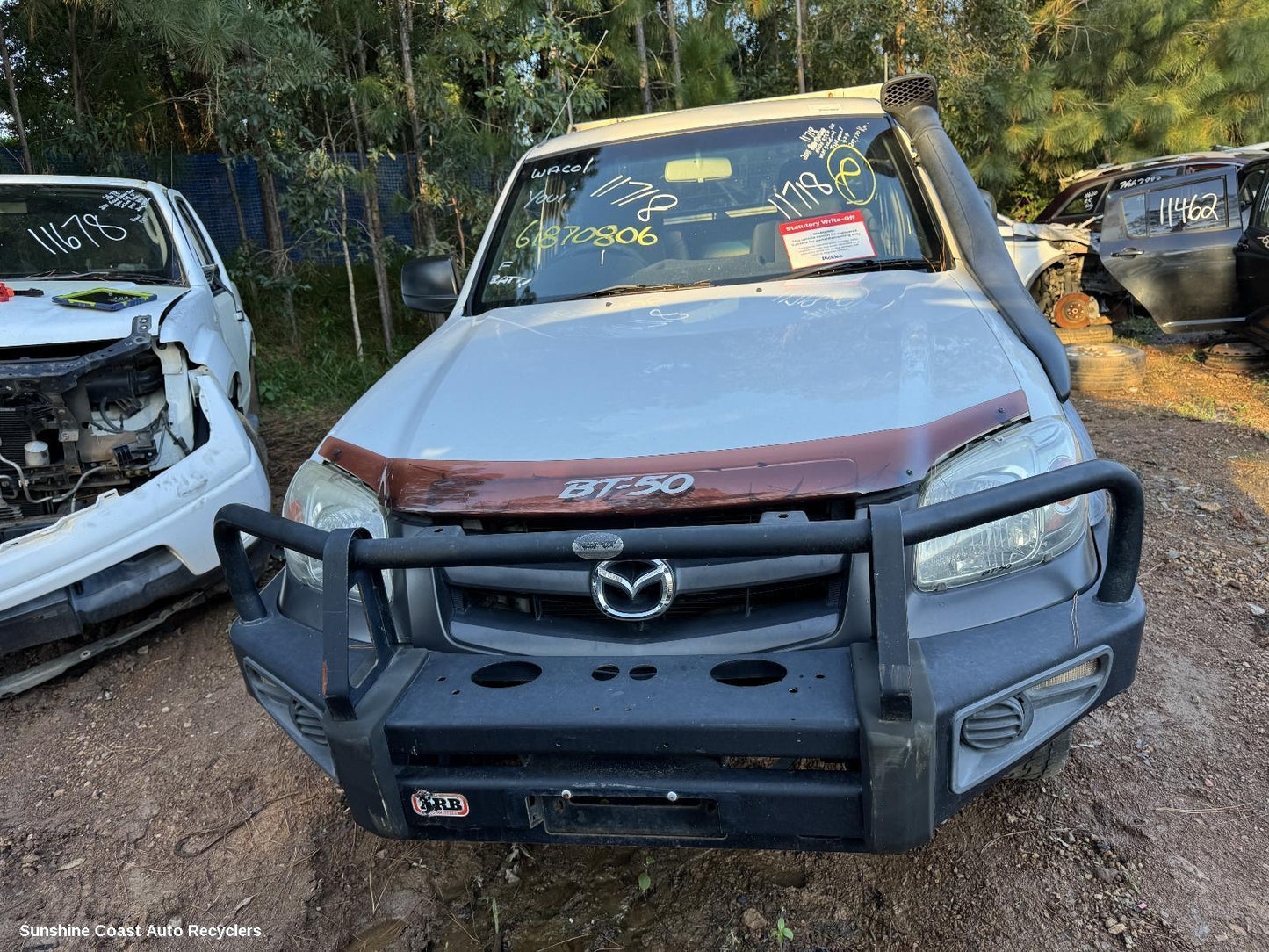 2011 Mazda Bt50 Seatbelt Stalk