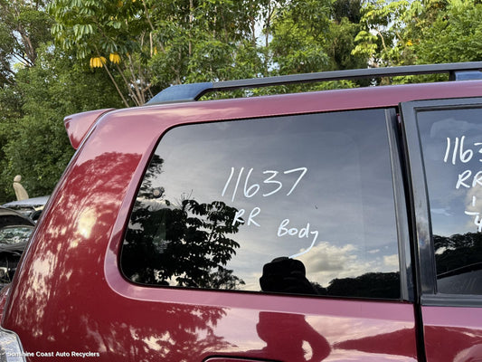 2016 Mitsubishi Pajero Right Rear Side Glass