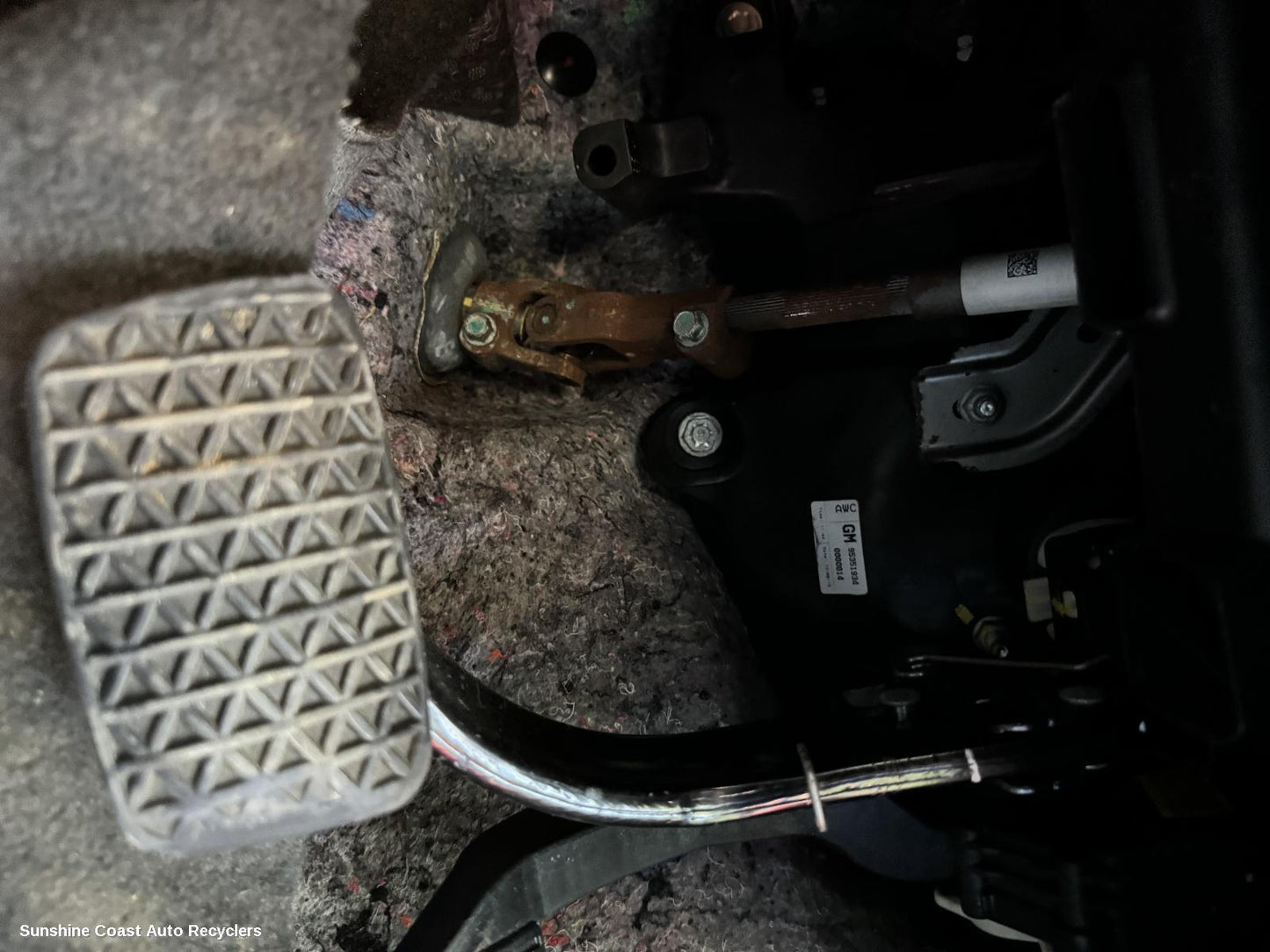 2013 Holden Trax Pedal Assembly