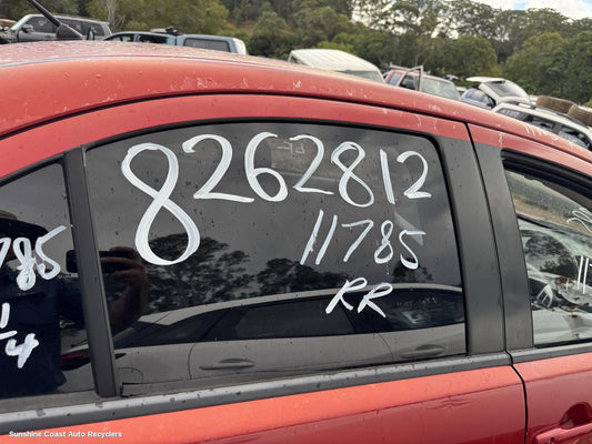 2010 Mitsubishi Lancer Right Rear Door Window