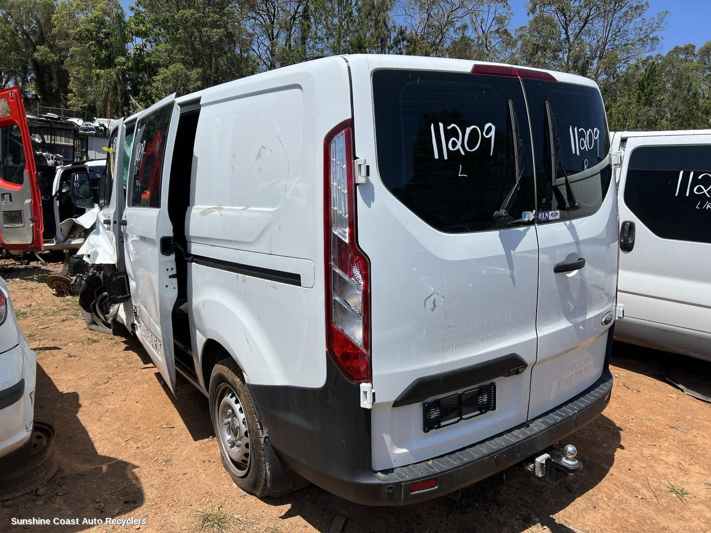2022 Ford Transit Custom Front Seat