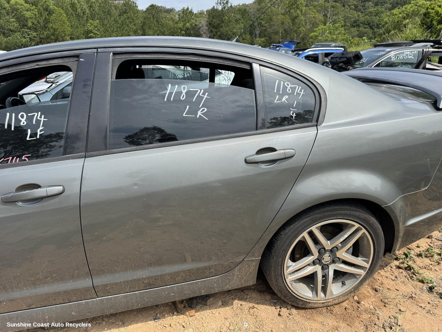 2011 Holden Commodore Left Rear Door Sliding