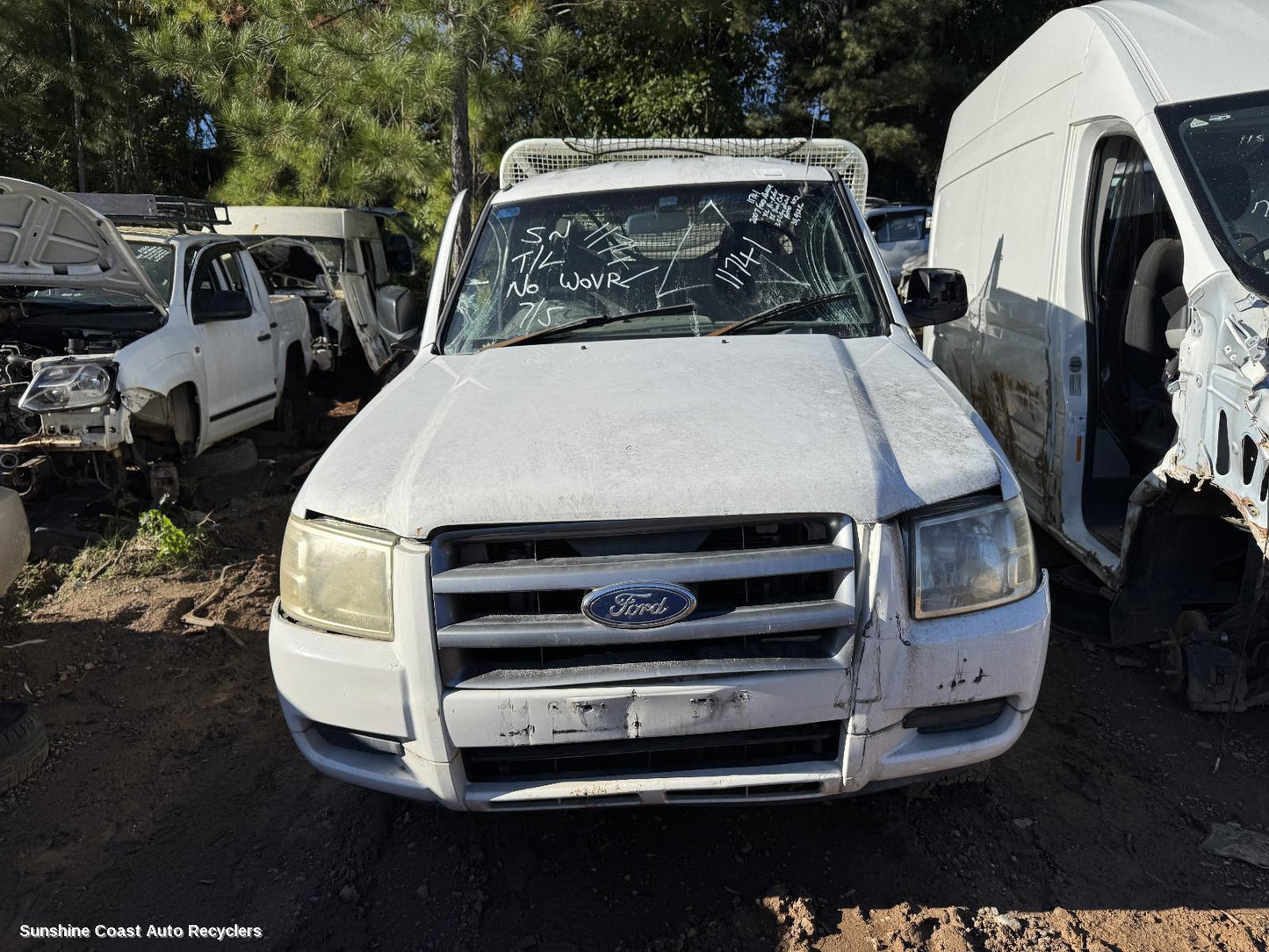 2007 Ford Ranger Left Rear Door Sliding
