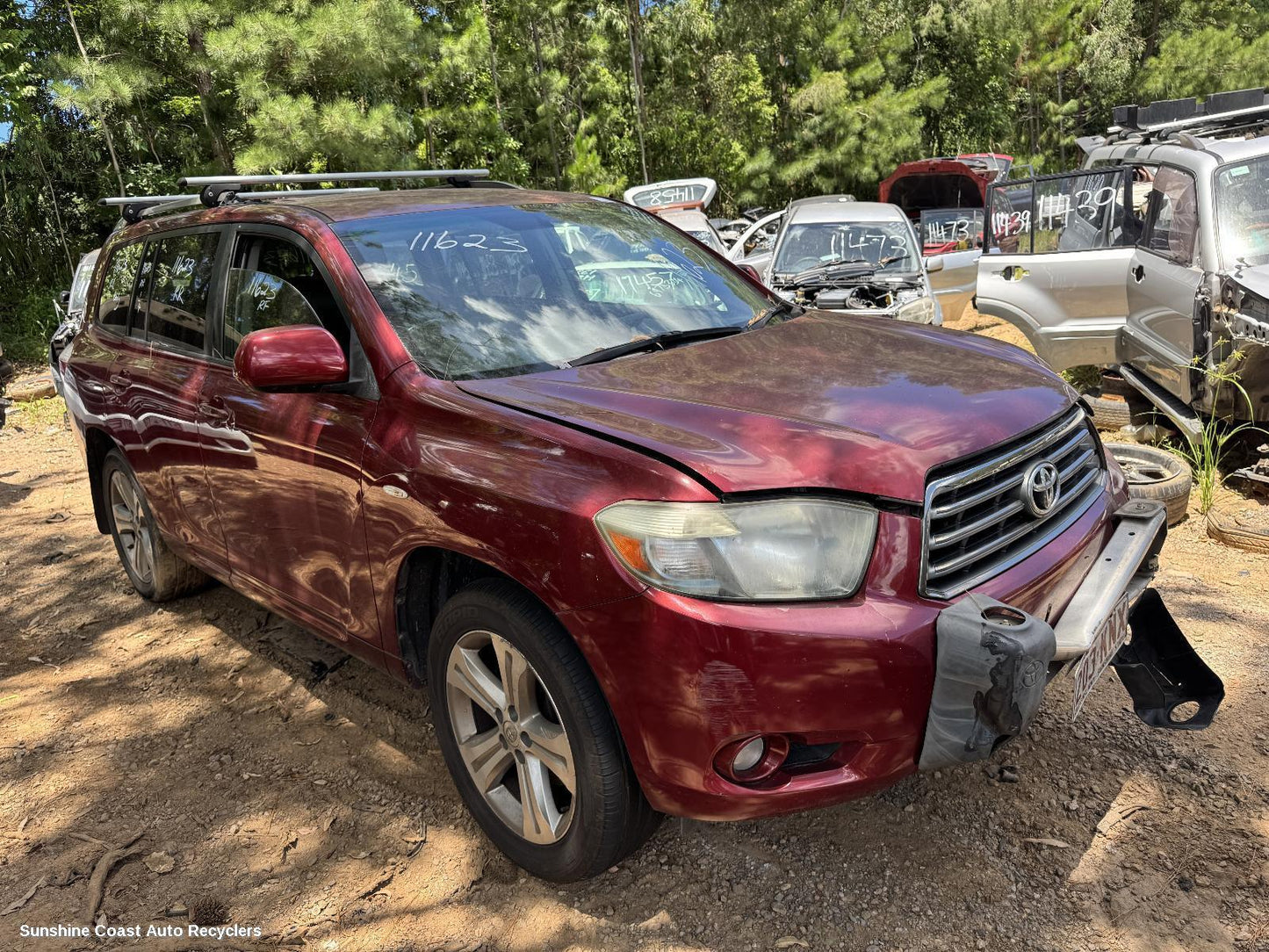 2007 Toyota Kluger Airbag Module Sensor