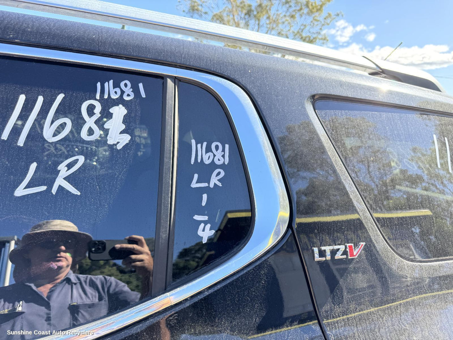 2019 Holden Acadia Left Rear 1 4 Door Glass