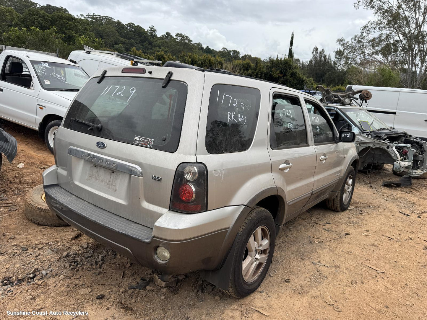 2007 Ford Escape Silencer