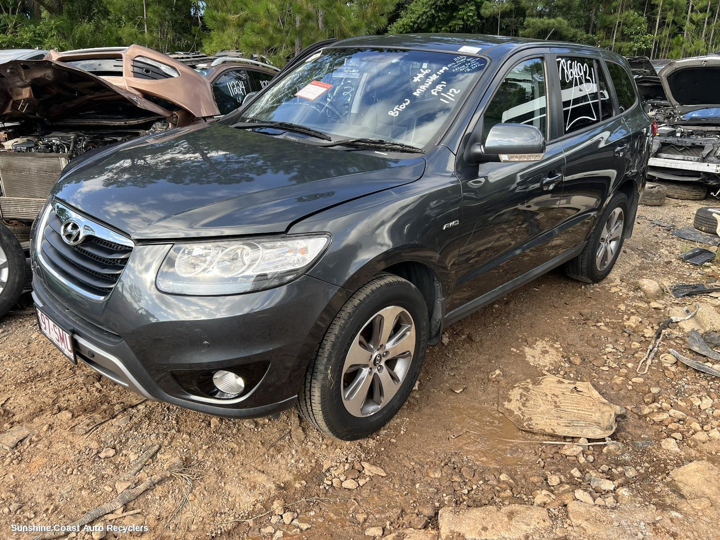 2012 Hyundai Santa Fe Front Seat