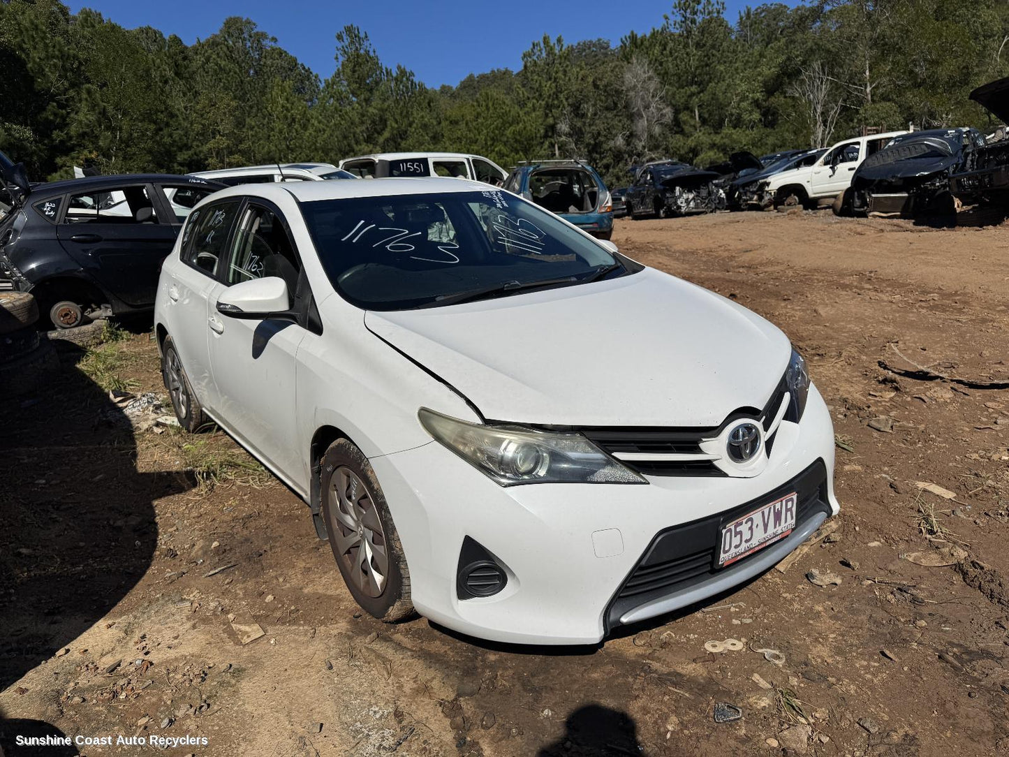 2014 Toyota Corolla Seatbelt Stalk