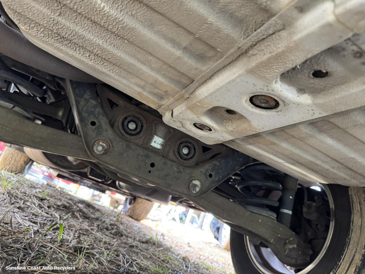 2007 Mitsubishi Pajero R Beam Cradle Xmembr