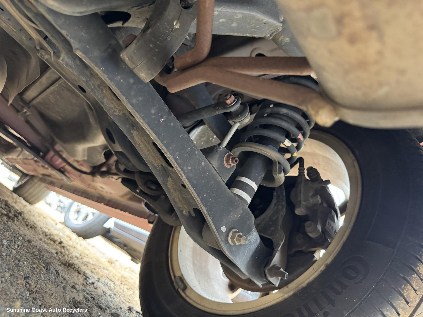 2010 Mitsubishi Lancer Right Rear Trailing Arm