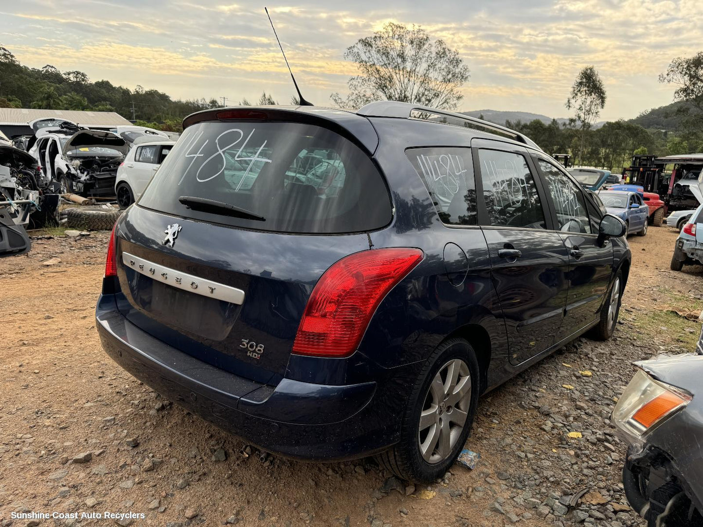 2008 Peugeot 308 Seatbelt Stalk