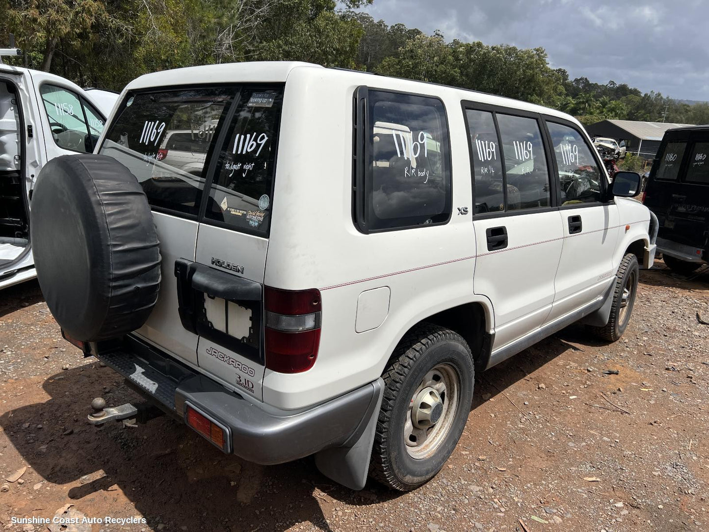 1992 Holden Jackaroo Right Indicator Fog Side