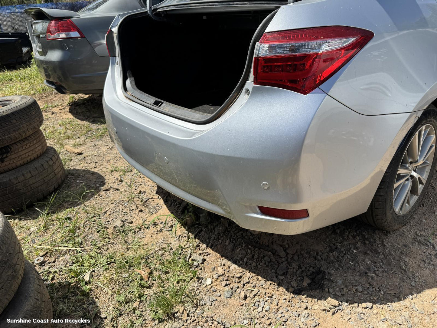 2013 Toyota Corolla Rear Bumper