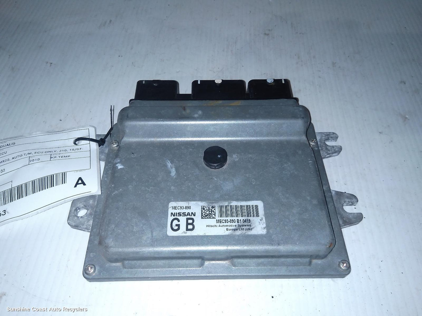2010 Nissan Dualis Ecu