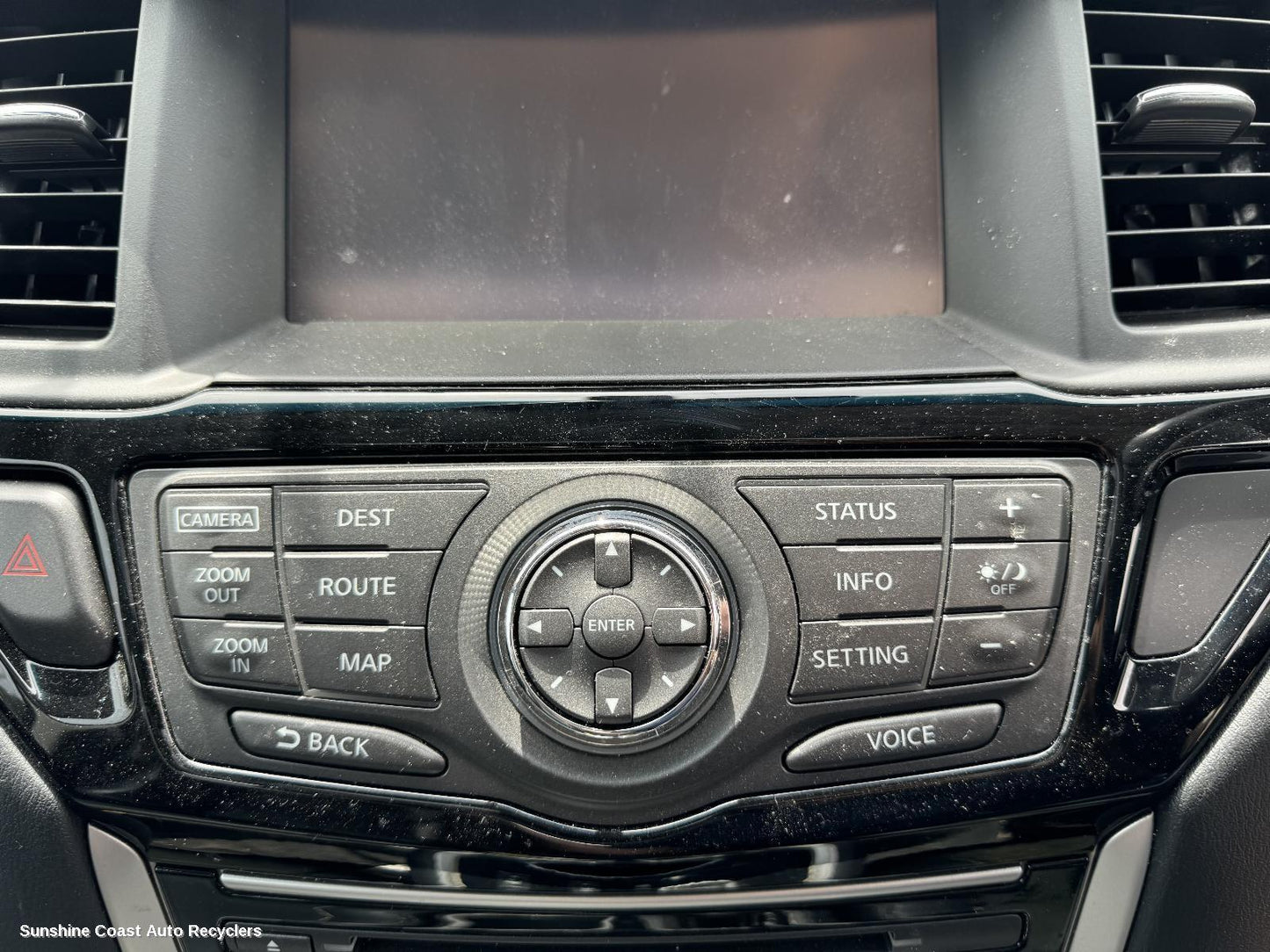 2014 Nissan Pathfinder Radio Cd Dvd Sat Tv