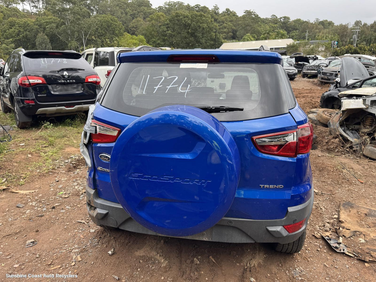 2015 Ford Ecosport Ignition W  Key