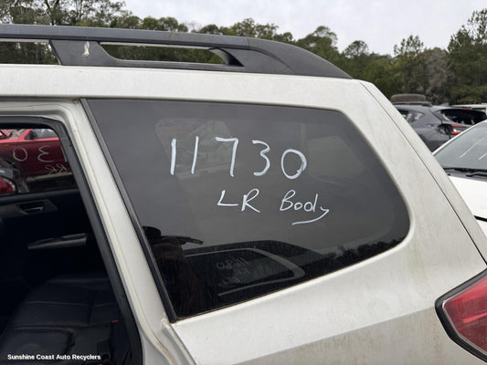 2009 Subaru Forester Left Rear Side Glass