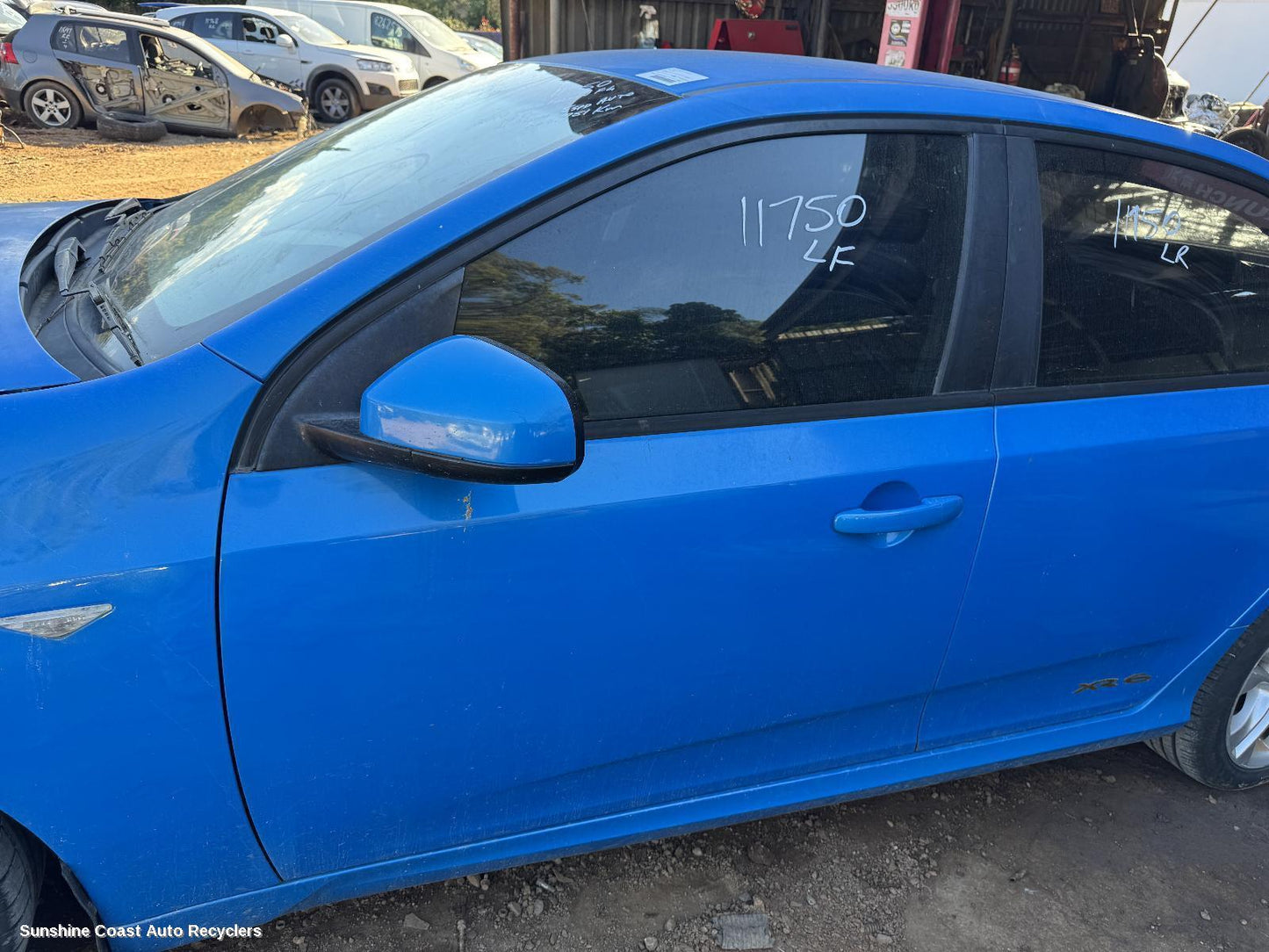 2010 Ford Falcon Left Front Door Window