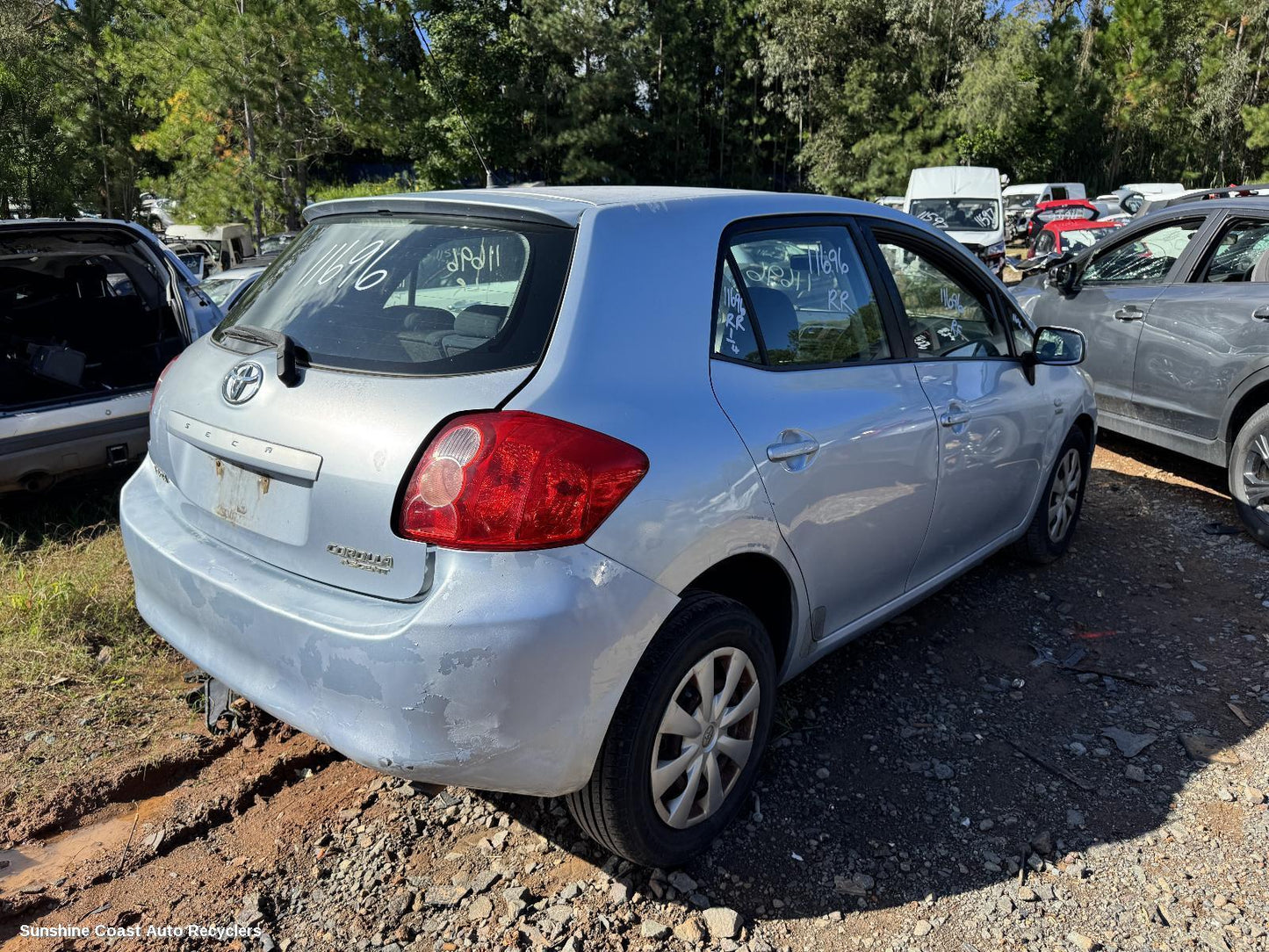 2007 Toyota Corolla Sunvisor