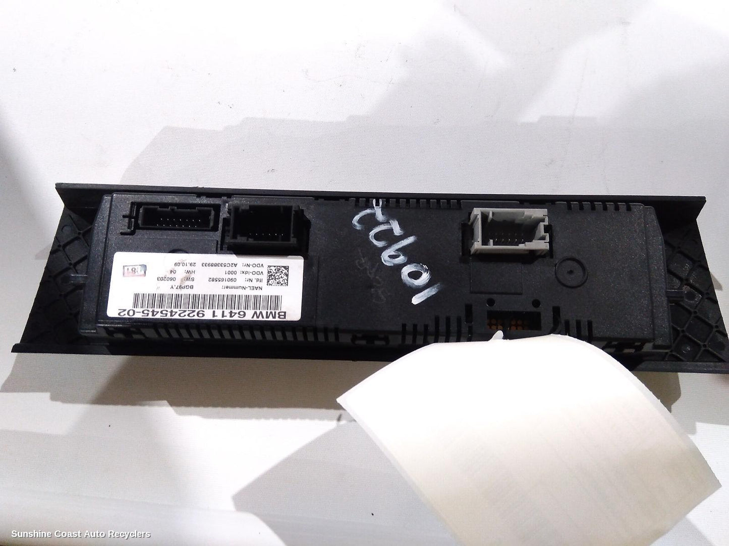 2010 Bmw 3 Series Heater Ac Controls