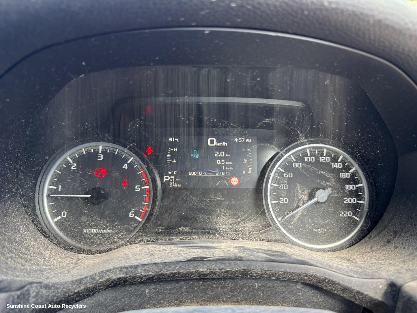2022 Mazda Bt50 Instrument Cluster